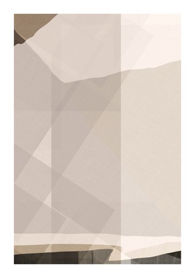 Pehmeä beige abstrakti maalaus tekijältä cartissi