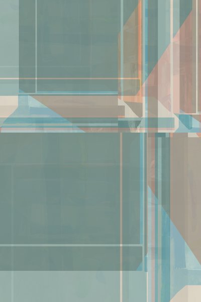 Hienovarainen sinivihreä geometria tekijältä cartissi