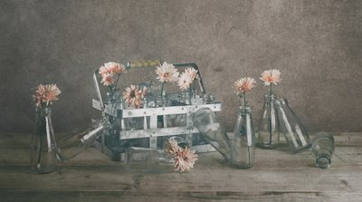 Vintage-kukkapullot tekijältä chenyi wang