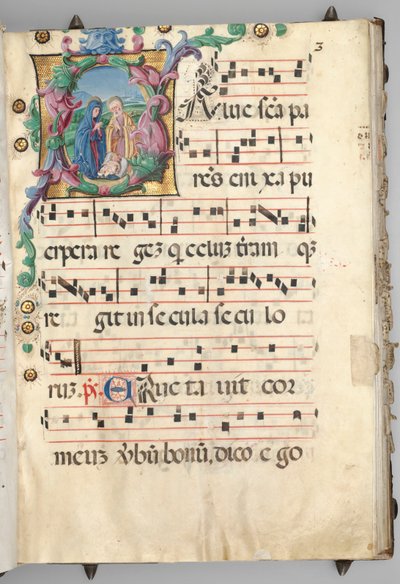 Gradual finlandès tekijältä circle of Girolamo dai Libri