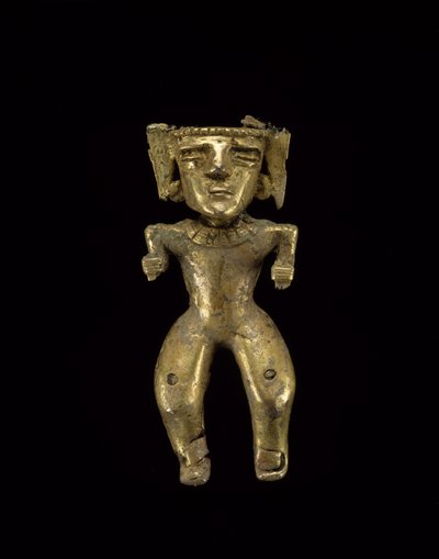 Pysyvä hahmo, 200-1600 jKr (kulta) tekijältä civilization Quimbaya