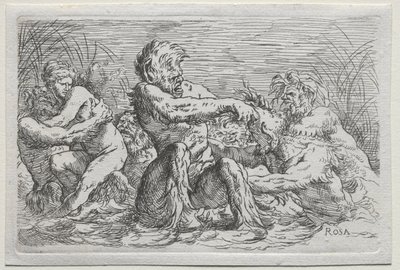 Joen jumalat tekijältä copy after Salvator Rosa