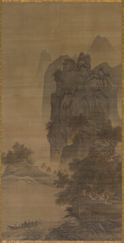 Maisema tekijältä follower of Sesshū Tōyō