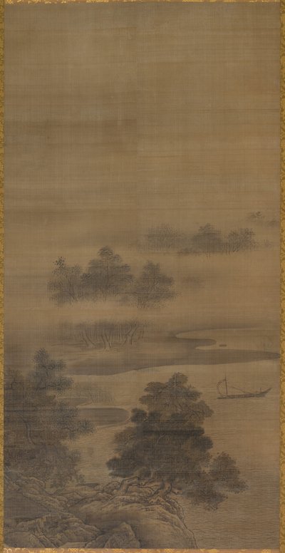 Maisema tekijältä follower of Sesshū Tōyō