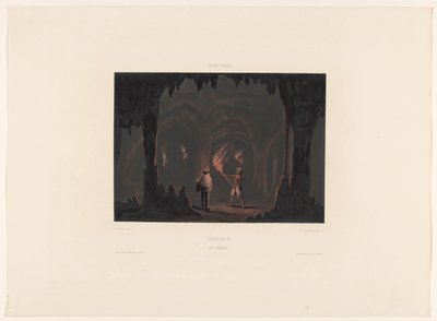 Haton luolat Curacao. Haton luola (otsikko esineessä) tekijältä jonkheer Jacob Eduard van Heemskerck