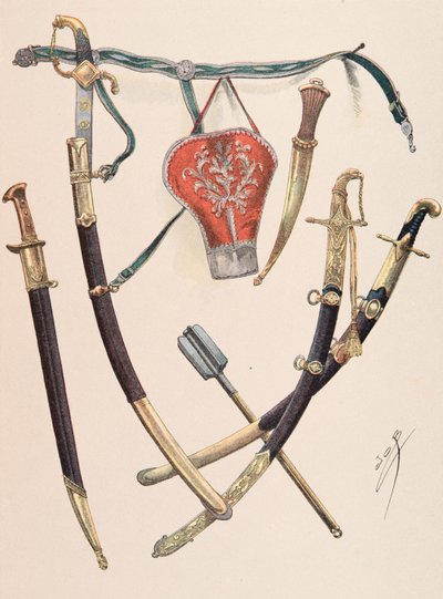Jacques Marie Gaston Onfroy de Breville dit JOB (1858-1931) - Ranskan joukkojen varusteet kaikkina aikoina: Arms a l