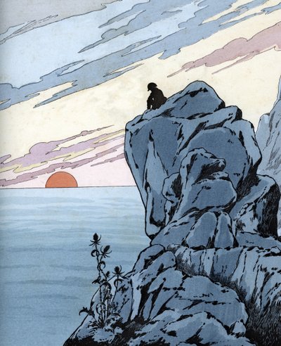 Napoleon I maanpaossa Saint Helenalla (1815) tekijältä pseudonym for Onfray de Breville Jacques Job