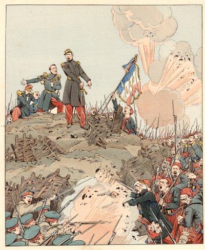 Sebastopolin istuin Krimin sodan aikana, kenraali Patrice de Mac-Mahon (Mac Mahon) (1808-1893) vastasi "J