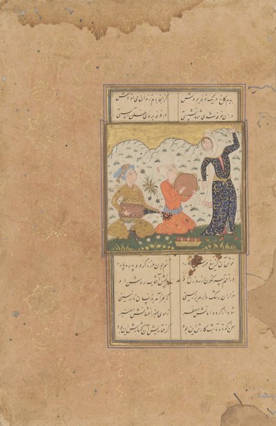 Nainen ja muusikot tekijältä School Iranian
