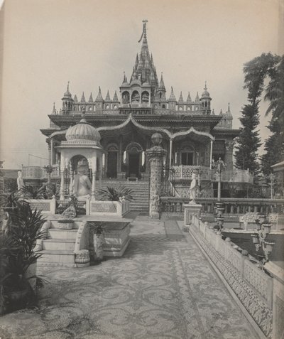 Pareshnath, Jainin temppeli, Kalkutta tekijältä studio of A. W. A. Plâté Studio (Ceylonese)