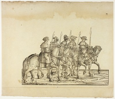Maximilianuksen voitto tekijältä the Elder Hans Burgkmair