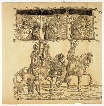 Maximilianuksen voitto tekijältä the Elder Hans Burgkmair