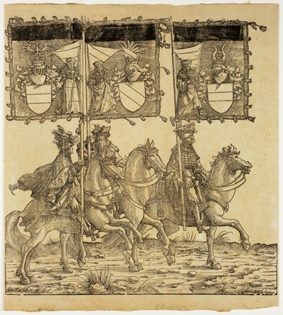 Maximilianuksen voitto tekijältä the Elder Hans Burgkmair