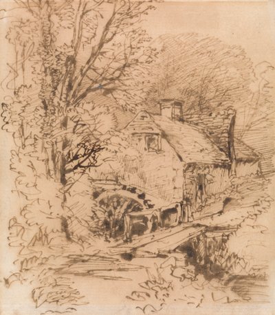 Mylly lähellä Newburyä tekijältä unknown artist
formerly John Constable