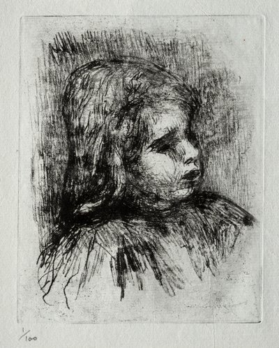 Claude Renoir, kolme neljäsosaa oikealla tekijältä workshop of Peter Vischer