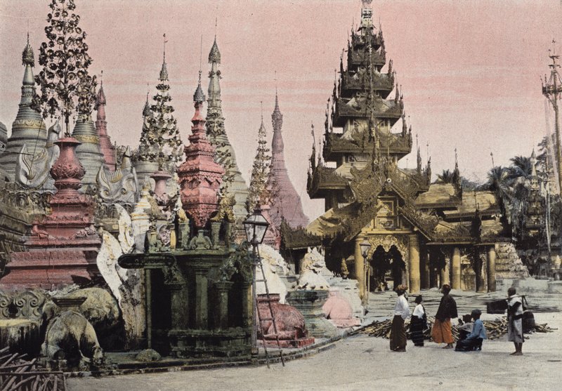 Rangoon, Pagoda De Choue Dagoun tekijältä European Photographer