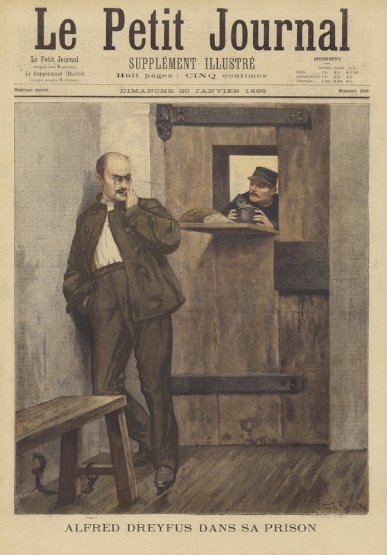 Alfred Dreyfus vankilassaan tekijältä French School