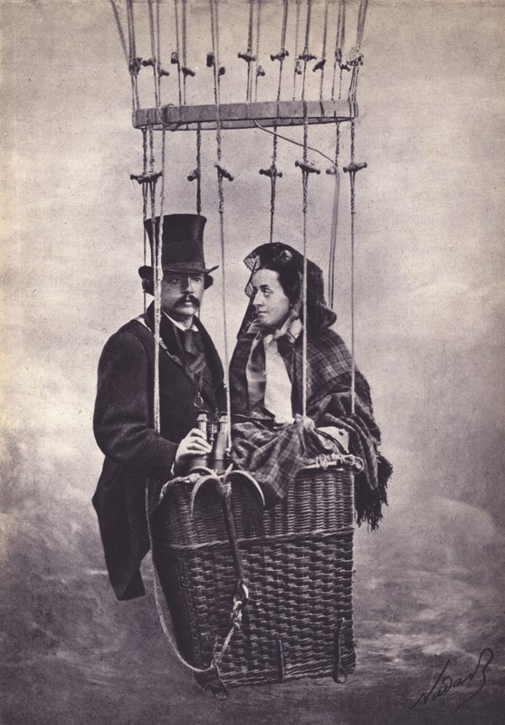 Nadar, ranskalainen valokuvaaja ja lentäjä (s/w-kuva) tekijältä (1820 1910) (after) Nadar