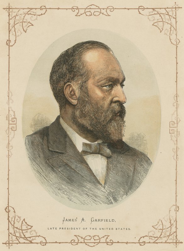 James A Garfield, Yhdysvaltain 20. presidentti (värikaiverrus) tekijältä (after) American School