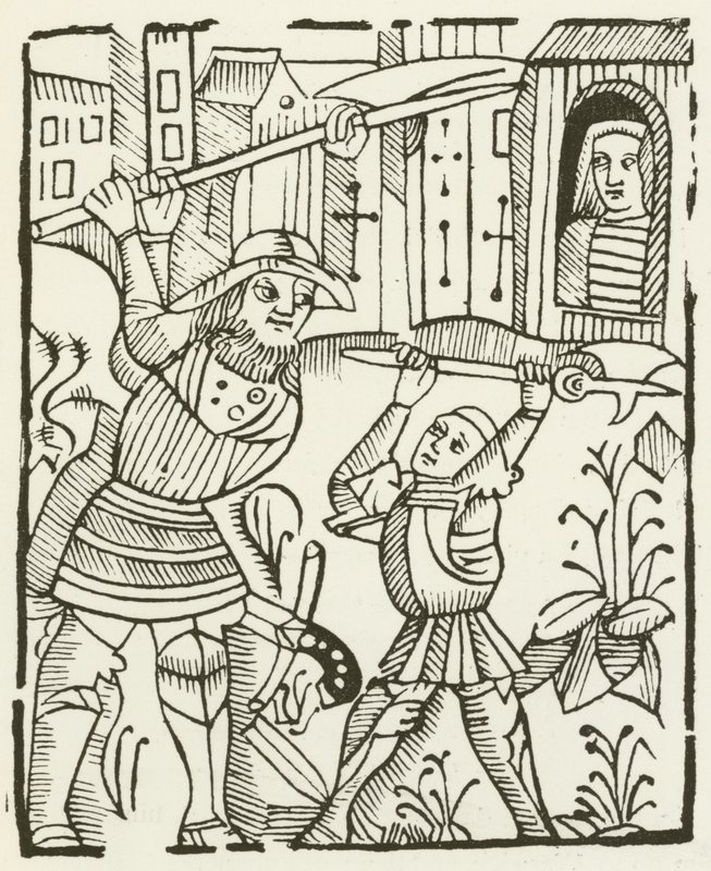 Guy of Warwick (kaiverrus) tekijältä (after) English School