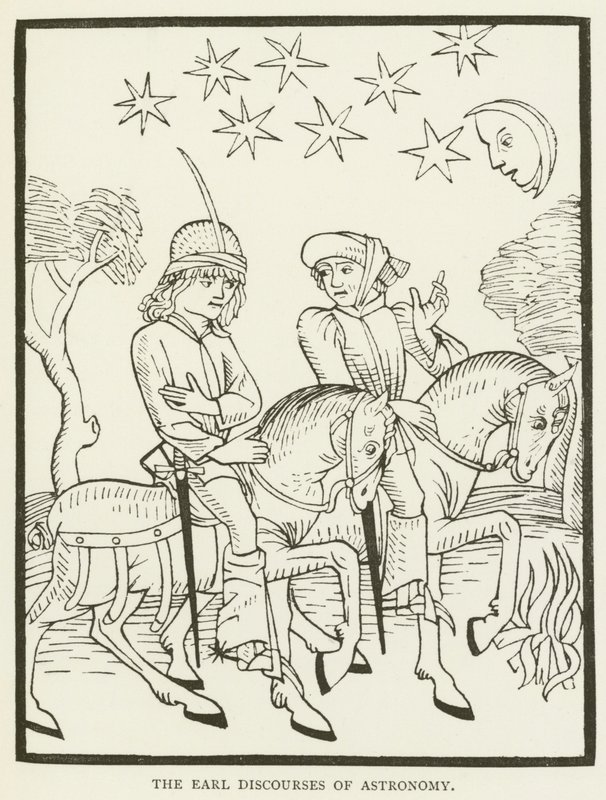 Earlin astronomian diskurssit (kaiverrus) tekijältä (after) English School