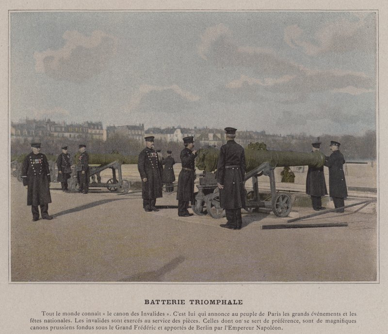 Triumphal-akku (värillinen kuva) tekijältä (after) French Photographer