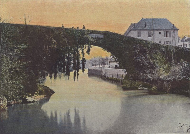 Betharram, Le Pont (värillinen kuva) tekijältä (after) French Photographer