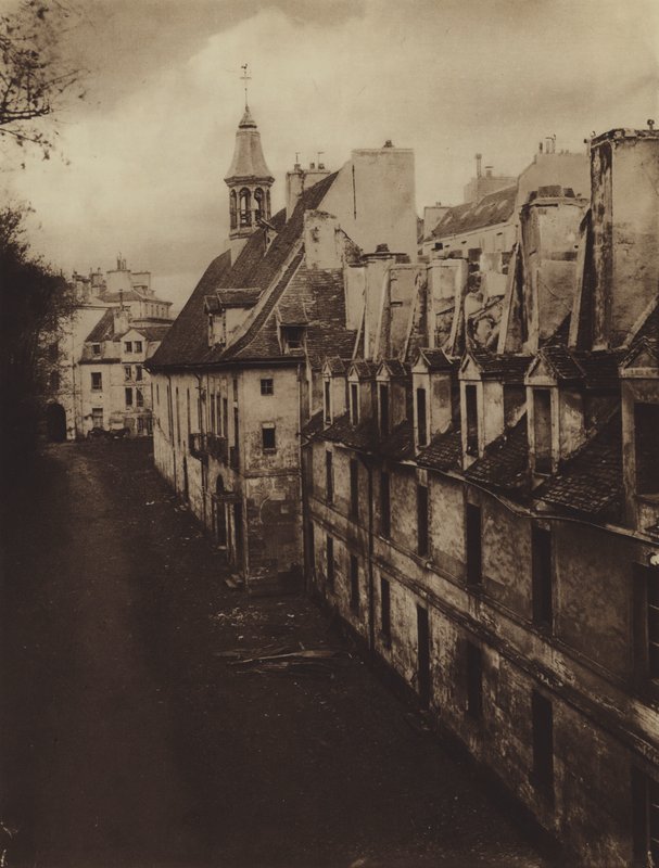 Hospice des Menagesin sisätilat vuonna 1868 (m/v kuva) tekijältä (after) French Photographer