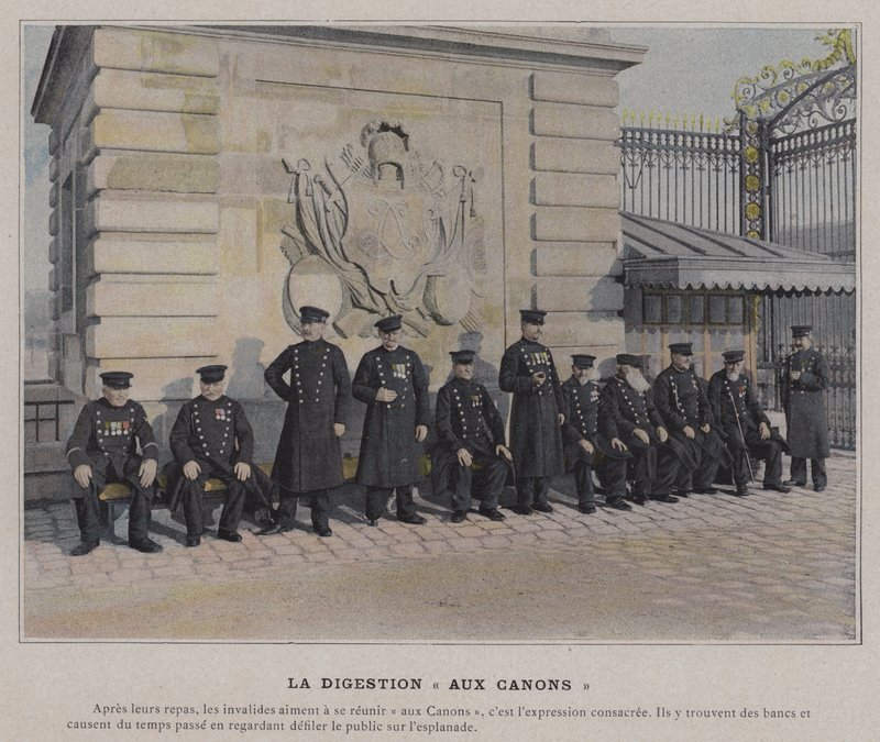La Digestion "aux Canons" (värillinen kuva) tekijältä (after) French Photographer