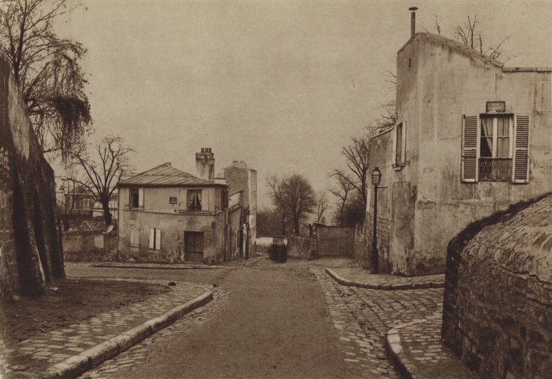 Rue Cortot ja rue de l