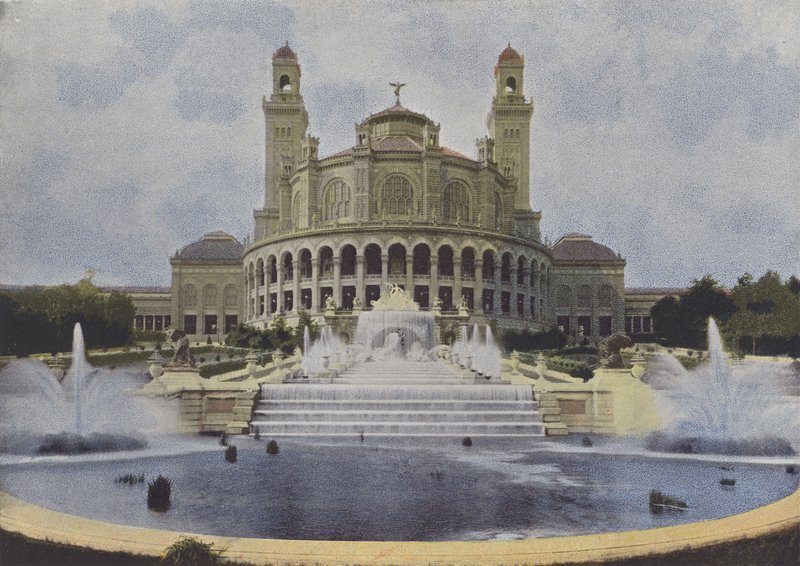 Paris, Le Trocadero (värillinen kuva) tekijältä (after) French Photographer
