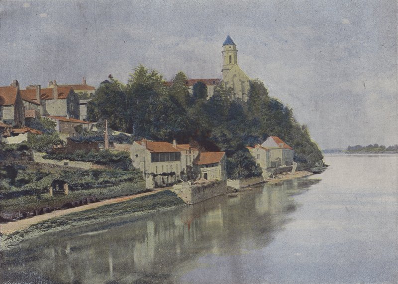 Saint-Florent-le-Vieil (värillinen valokuva) tekijältä (after) French Photographer