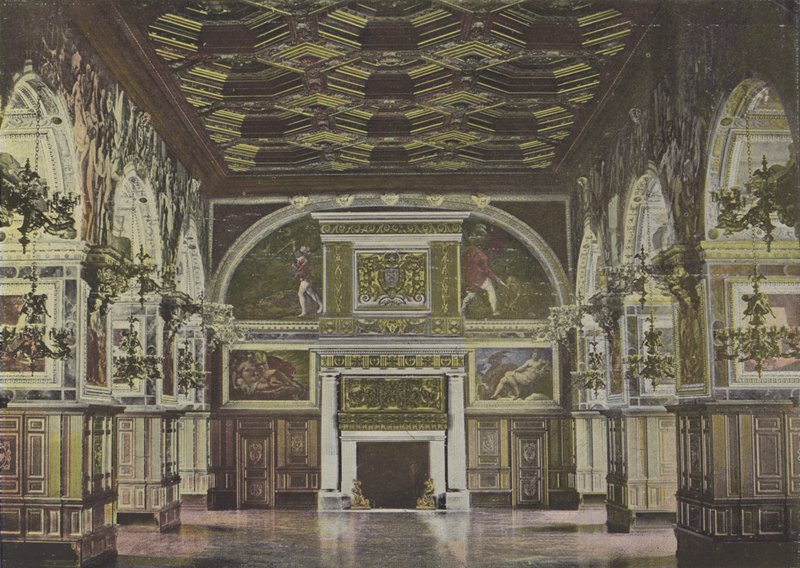 Salle Henri II (värillinen kuva) tekijältä (after) French Photographer
