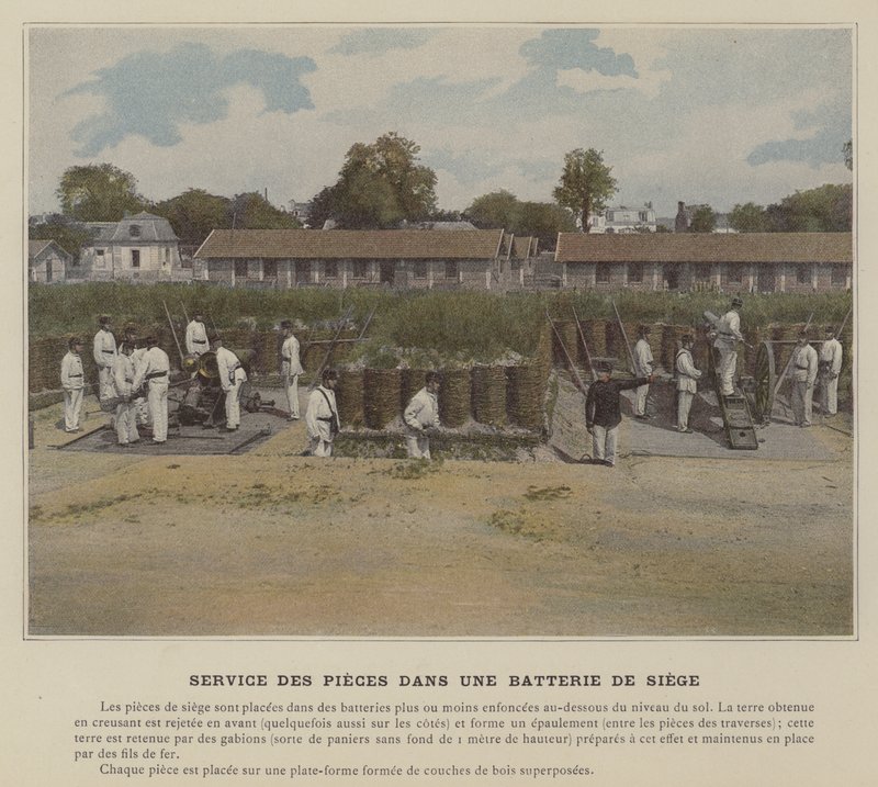 Osahuolto Siege-akussa (värillinen kuva) tekijältä (after) French Photographer