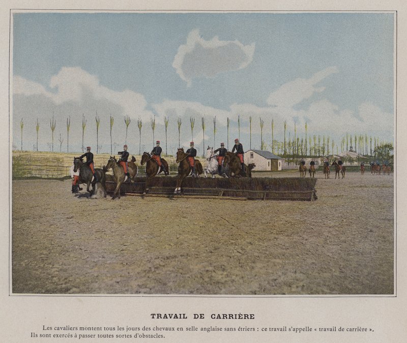Travail de Carriere (värillinen kuva) tekijältä (after) French Photographer