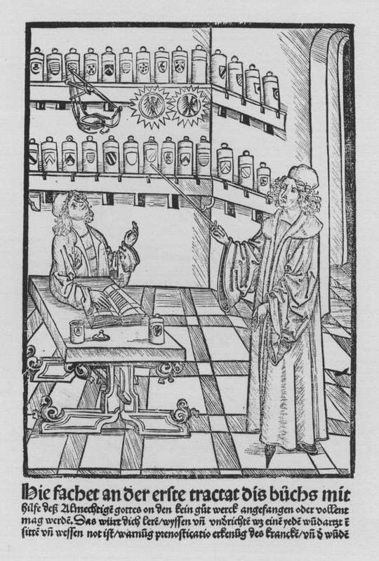 Kirurgian kirja, Hieronymus Brunschwig (litho) tekijältä (after) German School