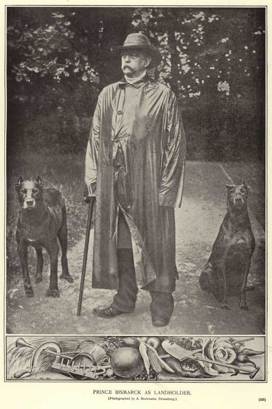 Prinssi Bismarck maanomistajana (m/w kuva) tekijältä (after) German photographer