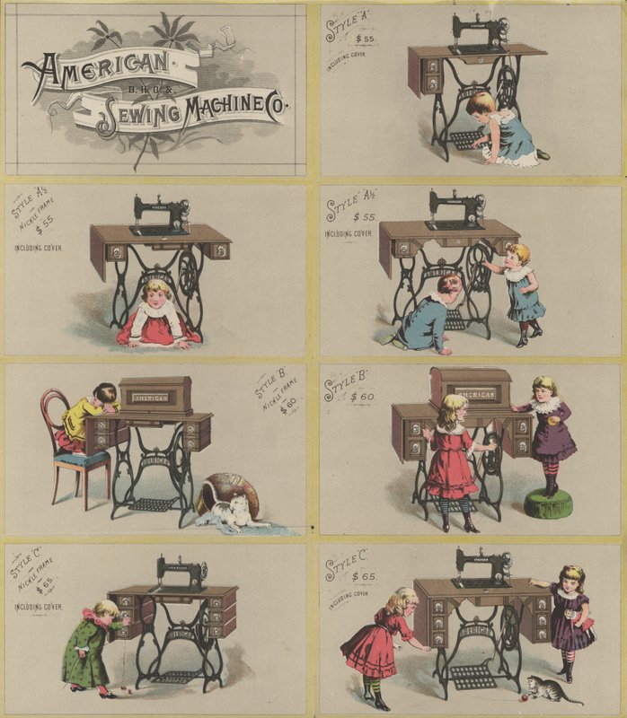American Sewing Machine Companyn mainos tekijältä American School