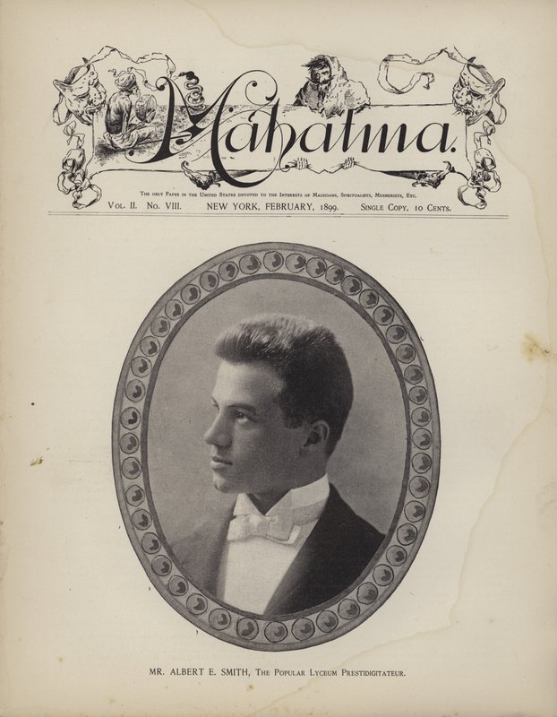 Albert E Smith, The Popular Lyceum Prestidigitateur tekijältä American School