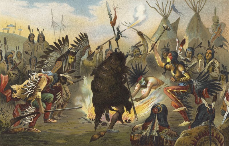 Sioux-sotatanssi tekijältä American School