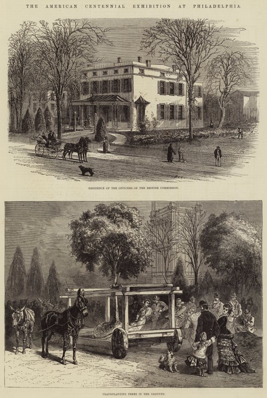 American Centennial -näyttely Philadelphiassa tekijältä American School
