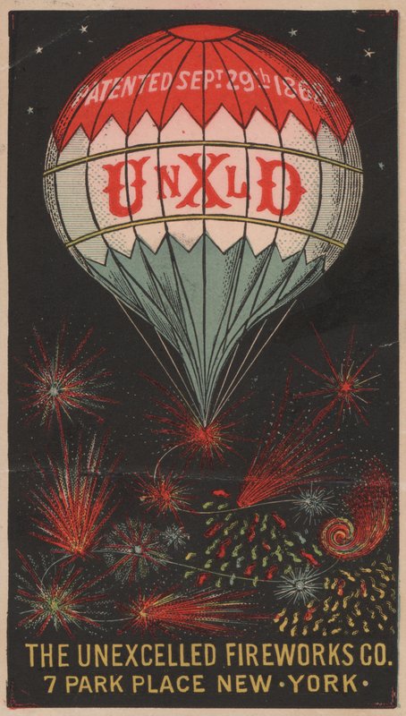 The Unexcelled Fireworks Company, 7 Park Place, New York, USA tekijältä American School