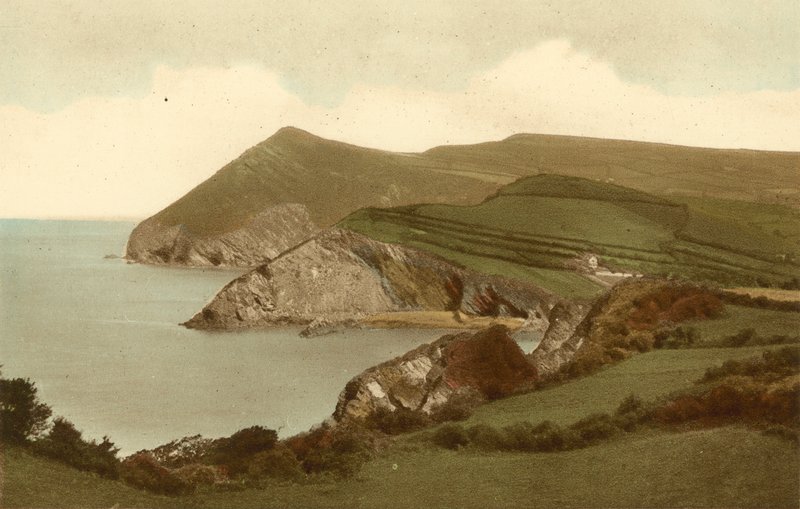 Combe Martin, Bay ja Hangman Hill tekijältä English Photographer