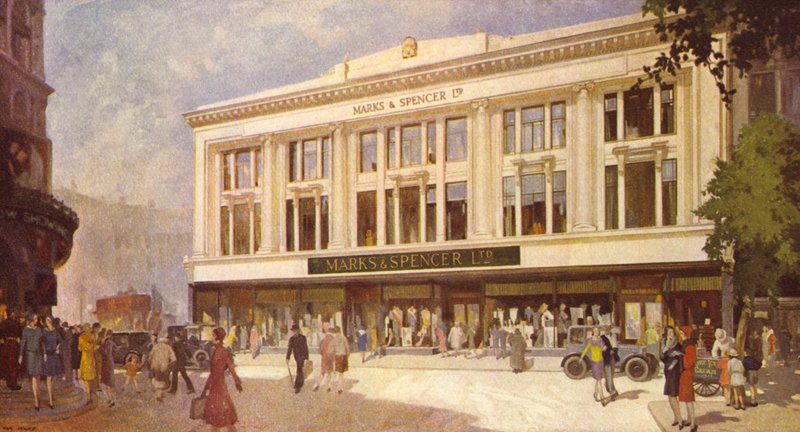 Tyypillinen kivikoho 1930-luvun alussa tekijältä English School
