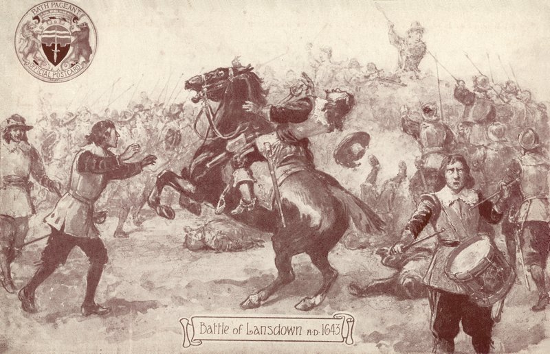 Lansdownin taistelu, 1643 jKr tekijältä English School