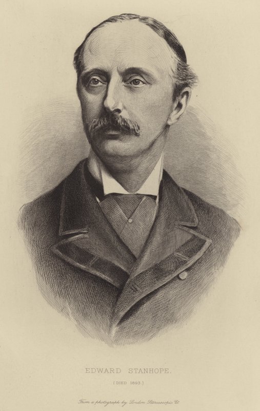 Edward Stanhope, kuollut 1893 tekijältä English School