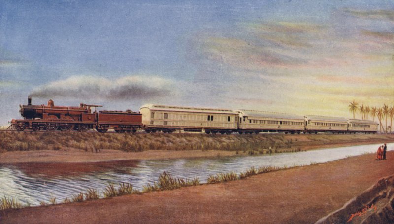 Egyptin Train-de-luxe, Kairo-Luxor Express, Egyptin rautatiehallinto tekijältä English School