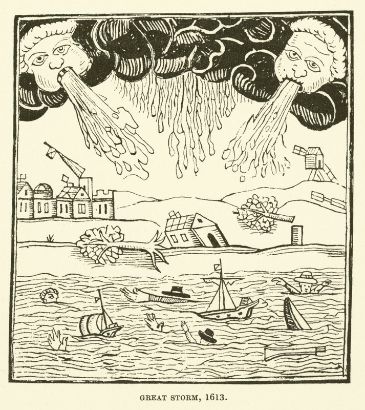 Suuri myrsky, 1613 tekijältä English School