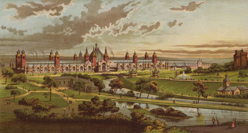 Kansainvälinen teollisuuden, tieteen ja taiteen näyttely, Glasgow, 1888 tekijältä English School
