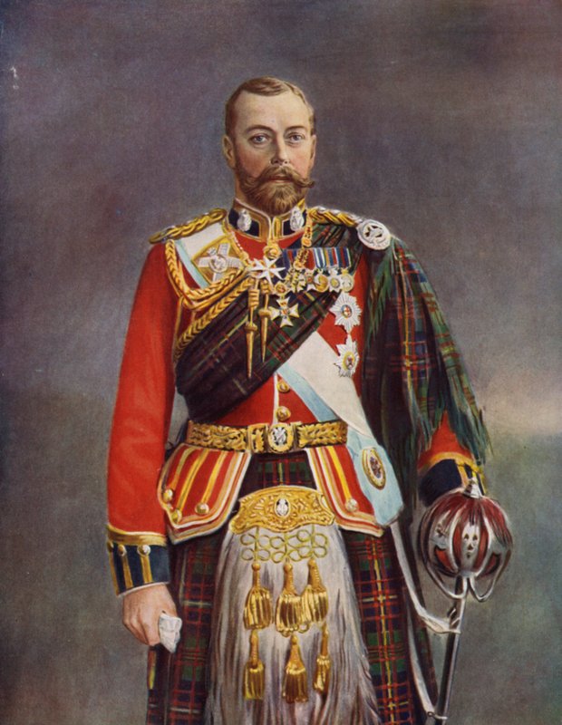 King George Cameron Highlandersin everstinä tekijältä English School